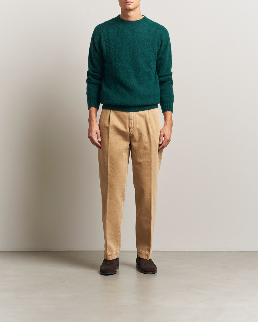 Herren | Hosen | Incotex | Regular Fit Bull Denim Slacks Beige