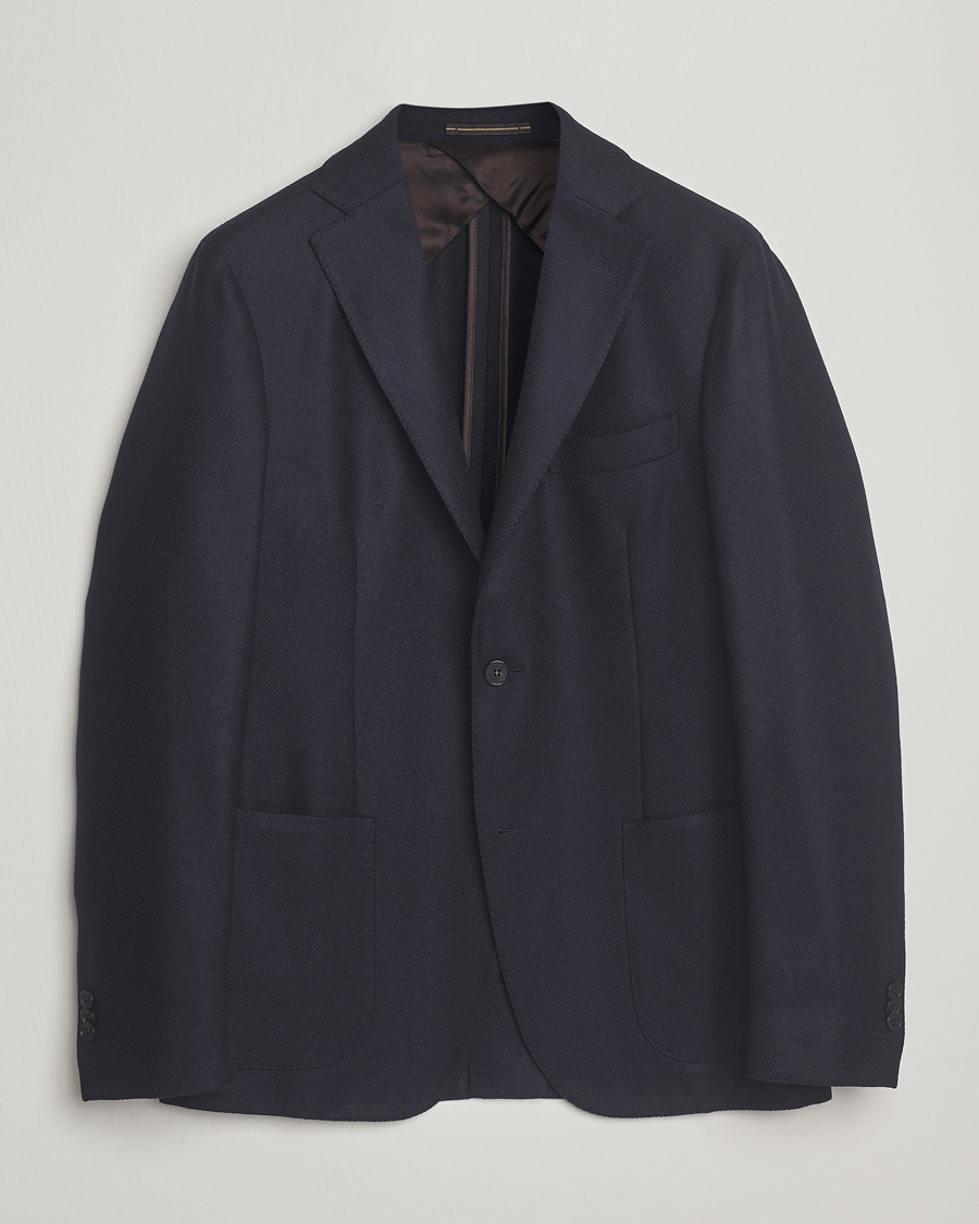 Herren | Sakkos | Incotex | Wool/Cashmere Blazer Navy