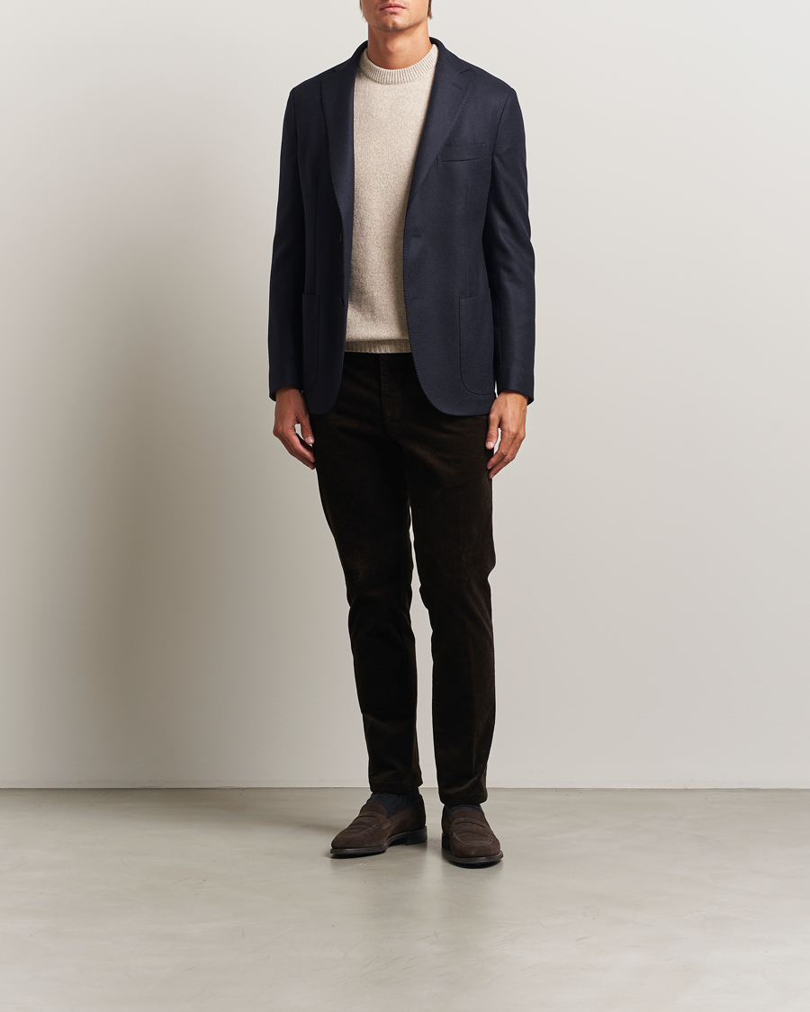Herren | Sakkos | Incotex | Wool/Cashmere Blazer Navy