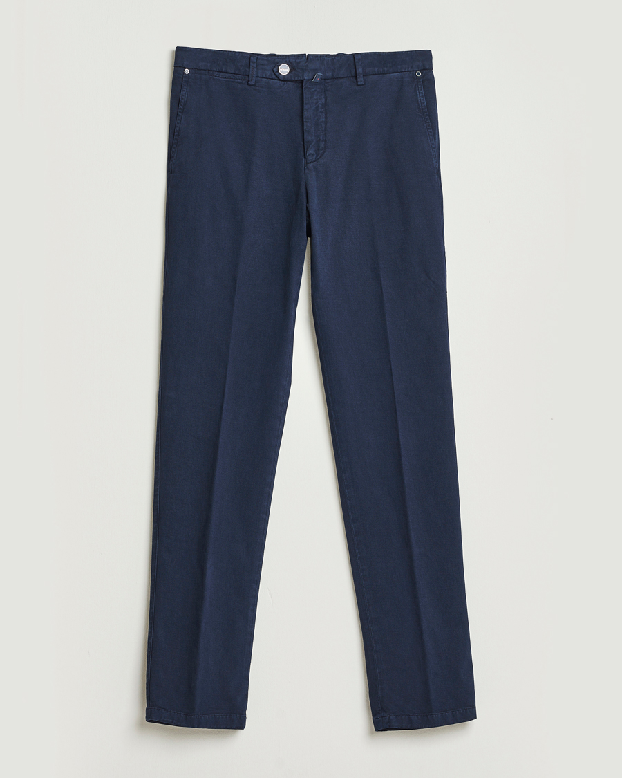 Herren | Hosen | Kiton | Cotton/Cashmere Trousers Navy