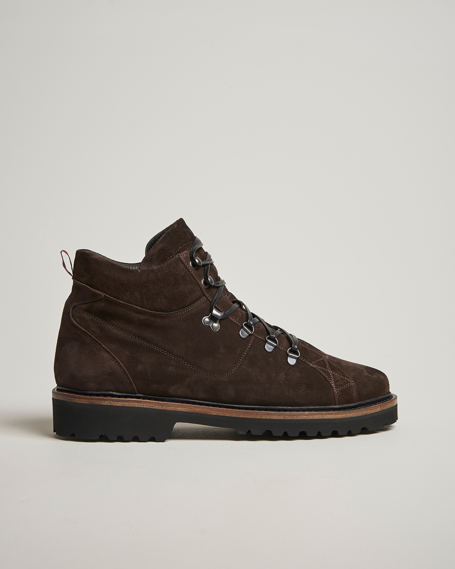 Herren | Boots | Kiton | St Moritz Winter Boots Dark Brown Suede