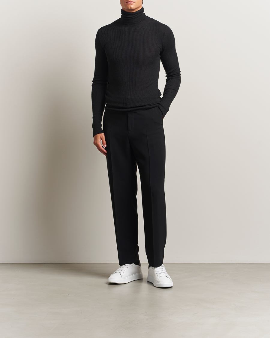 Herren | Pullover | Lanvin | Cashmere/Silk Rollneck Black