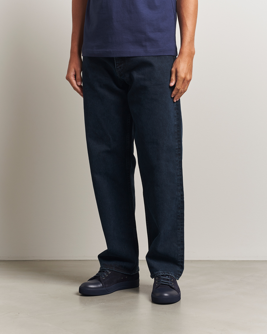 Herren | Sneaker | Lanvin | DBB1 Nappa Cap Toe Sneaker Black/Navy