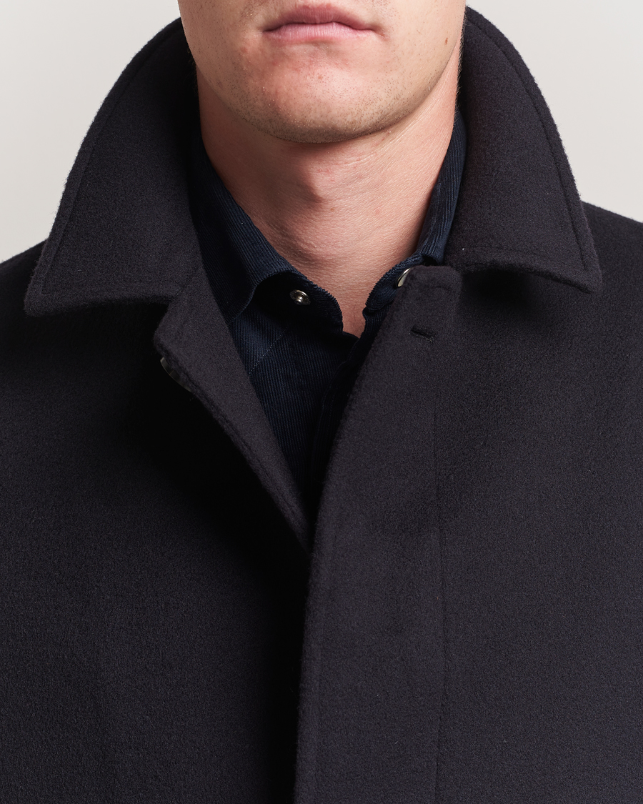 Herren | Jacken | Lardini | Wool Coat Navy