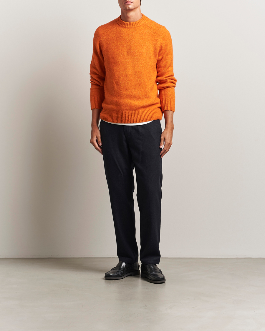 Herren | Pullover | LES DEUX | Gillbert Knitted Crewneck Gold Flame