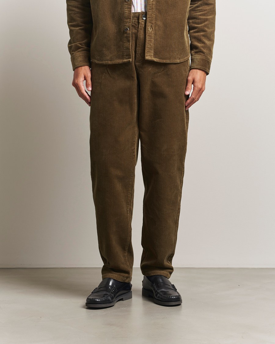 Herren | Hosen | LES DEUX | Kody Corduroy Pants Military Olive