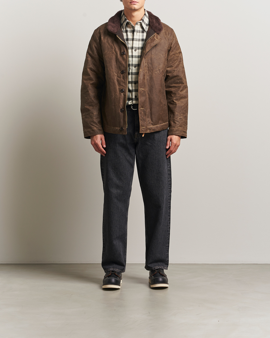 Herren | Jacken | Manifattura Ceccarelli | Deck Jacket Dark Tan