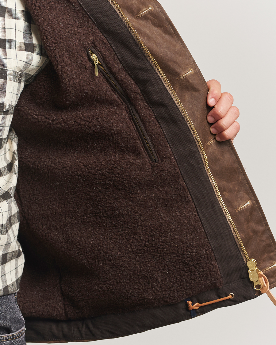 Herren | Jacken | Manifattura Ceccarelli | Deck Jacket Dark Tan