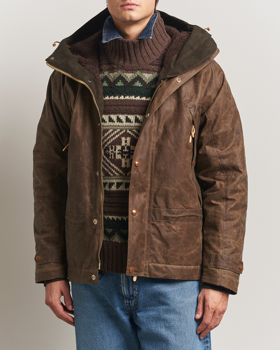 Herren | Jacken | Manifattura Ceccarelli | Mountain Jacket Dark Tan
