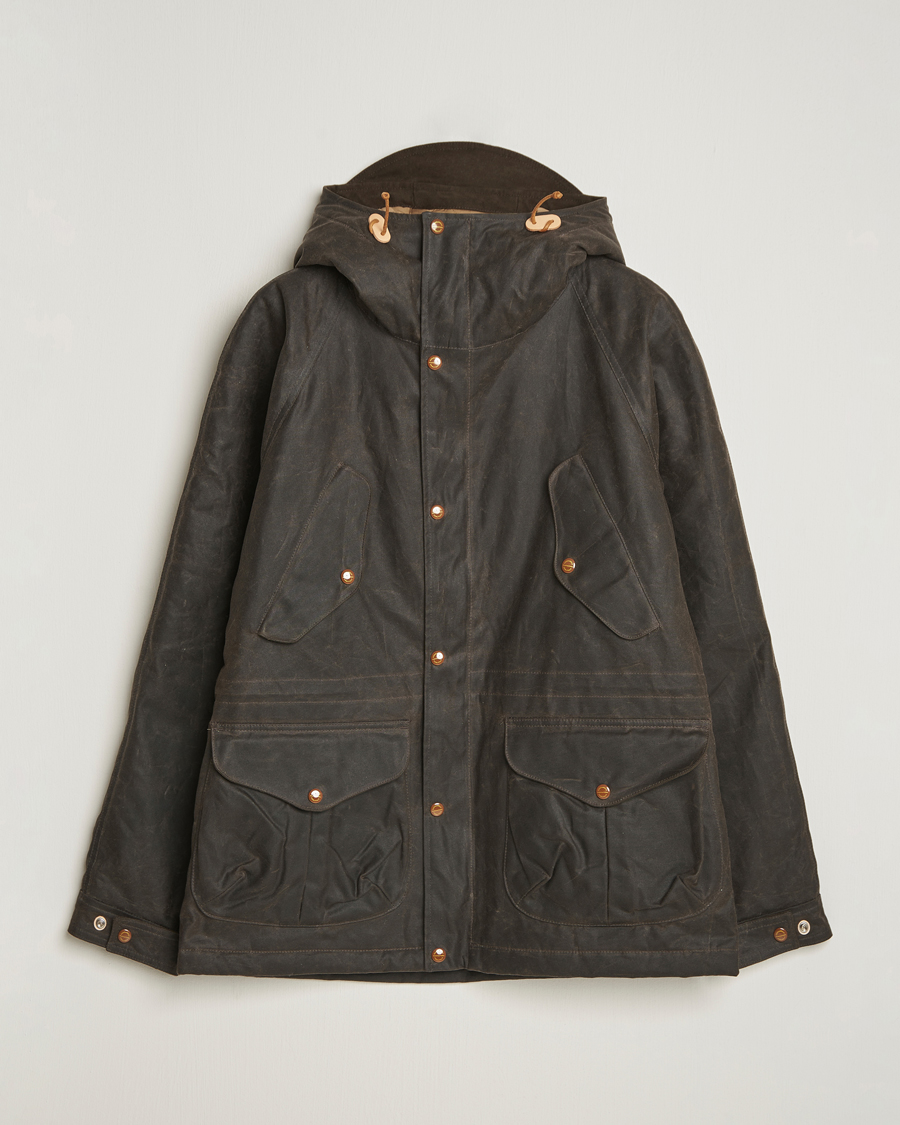 Herren | Jacken | Manifattura Ceccarelli | New Fisherman Parka Chocolate