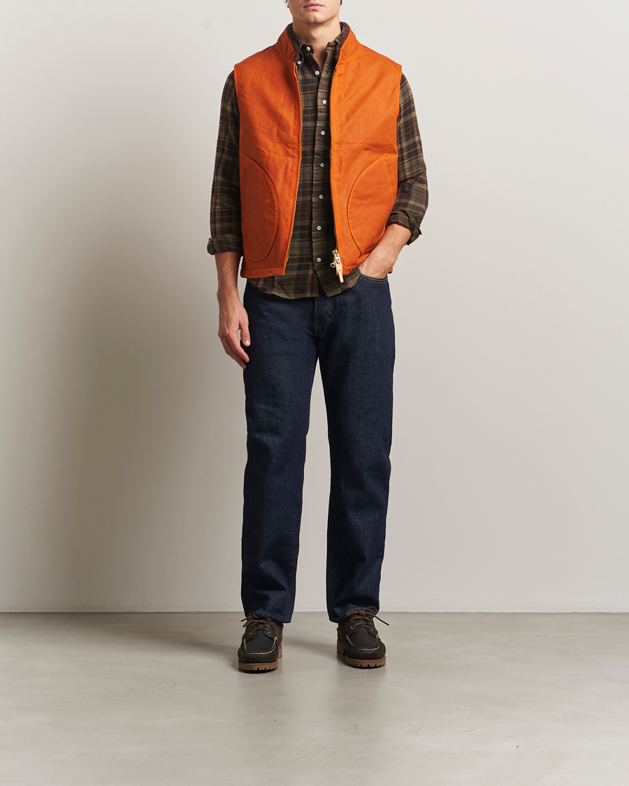 Herren | Jacken | Manifattura Ceccarelli | Mountain Vest Orange