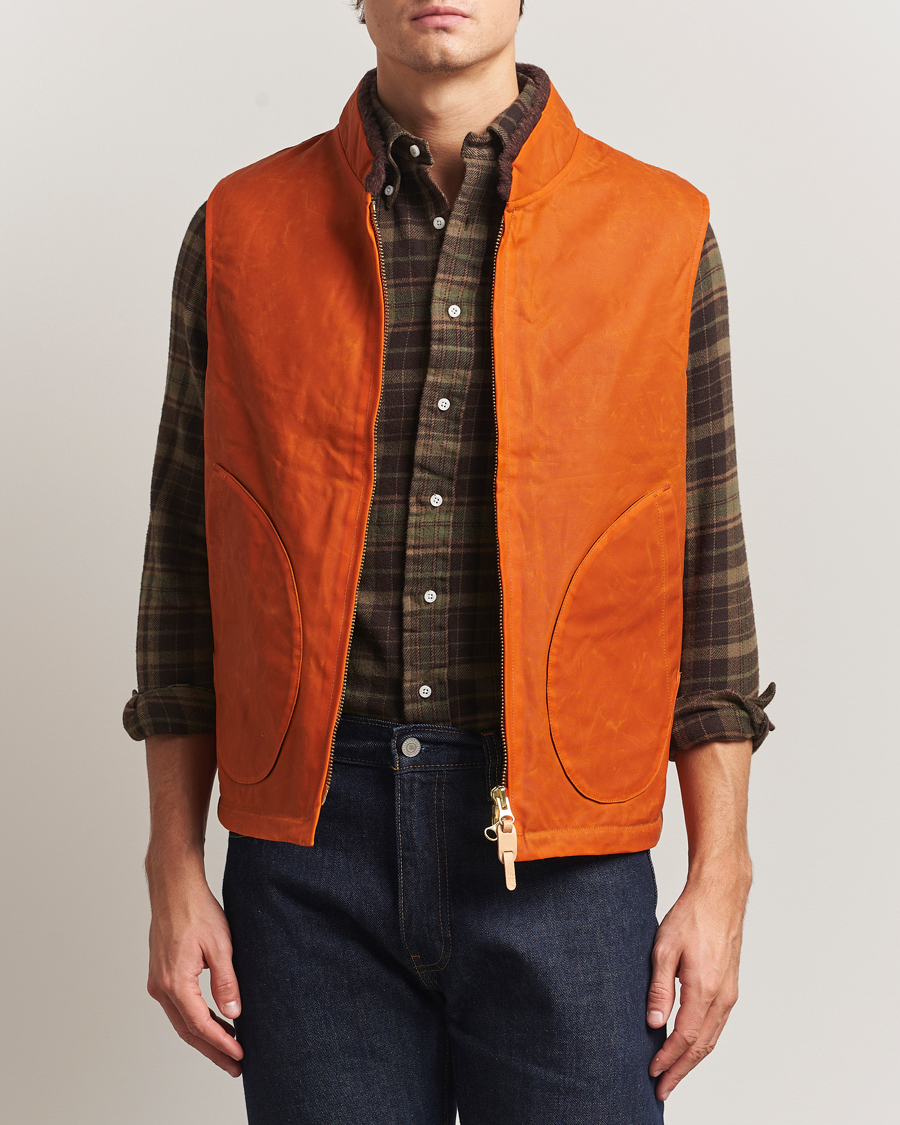 Herren | Jacken | Manifattura Ceccarelli | Mountain Vest Orange