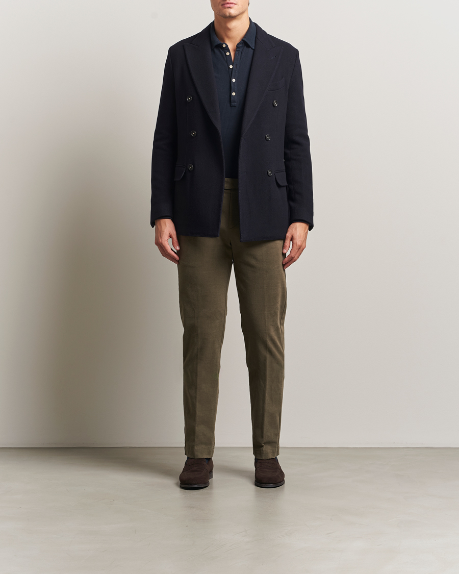Herren | Jacken | Massimo Alba | Cashmere Peacoat Navy