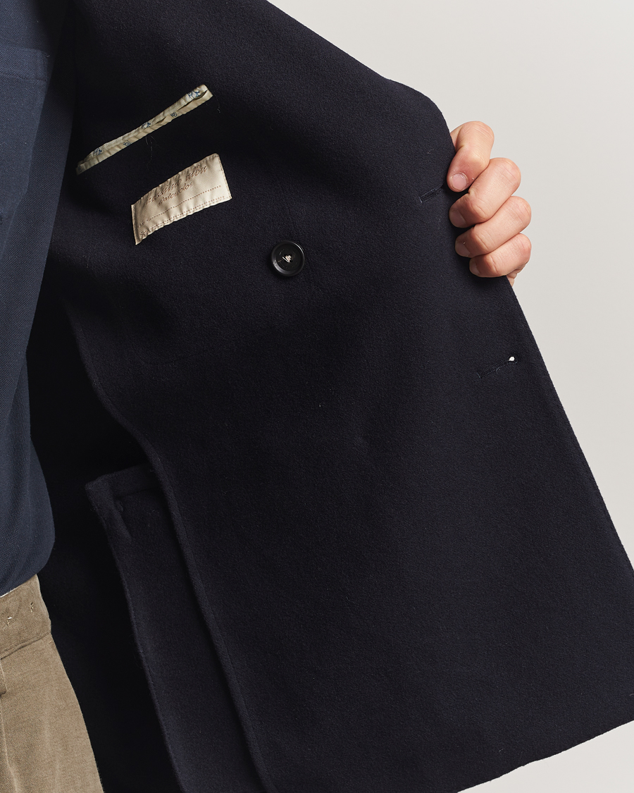 Herren | Jacken | Massimo Alba | Cashmere Peacoat Navy