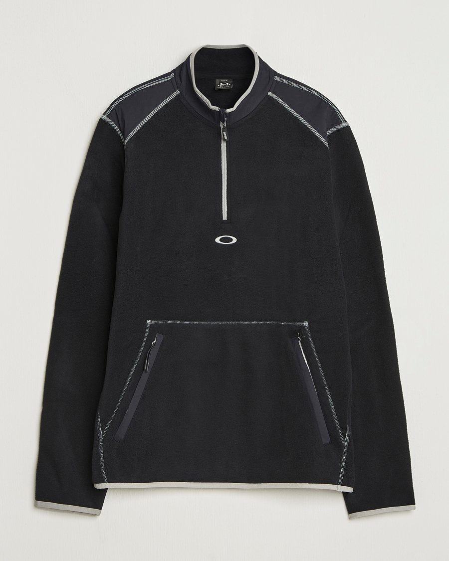 Herren | Pullover | Oakley | Butter Tech Half Zip Fleece Black