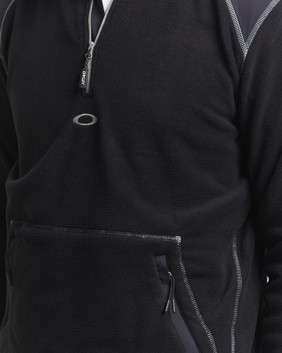 Herren | Pullover | Oakley | Butter Tech Half Zip Fleece Black