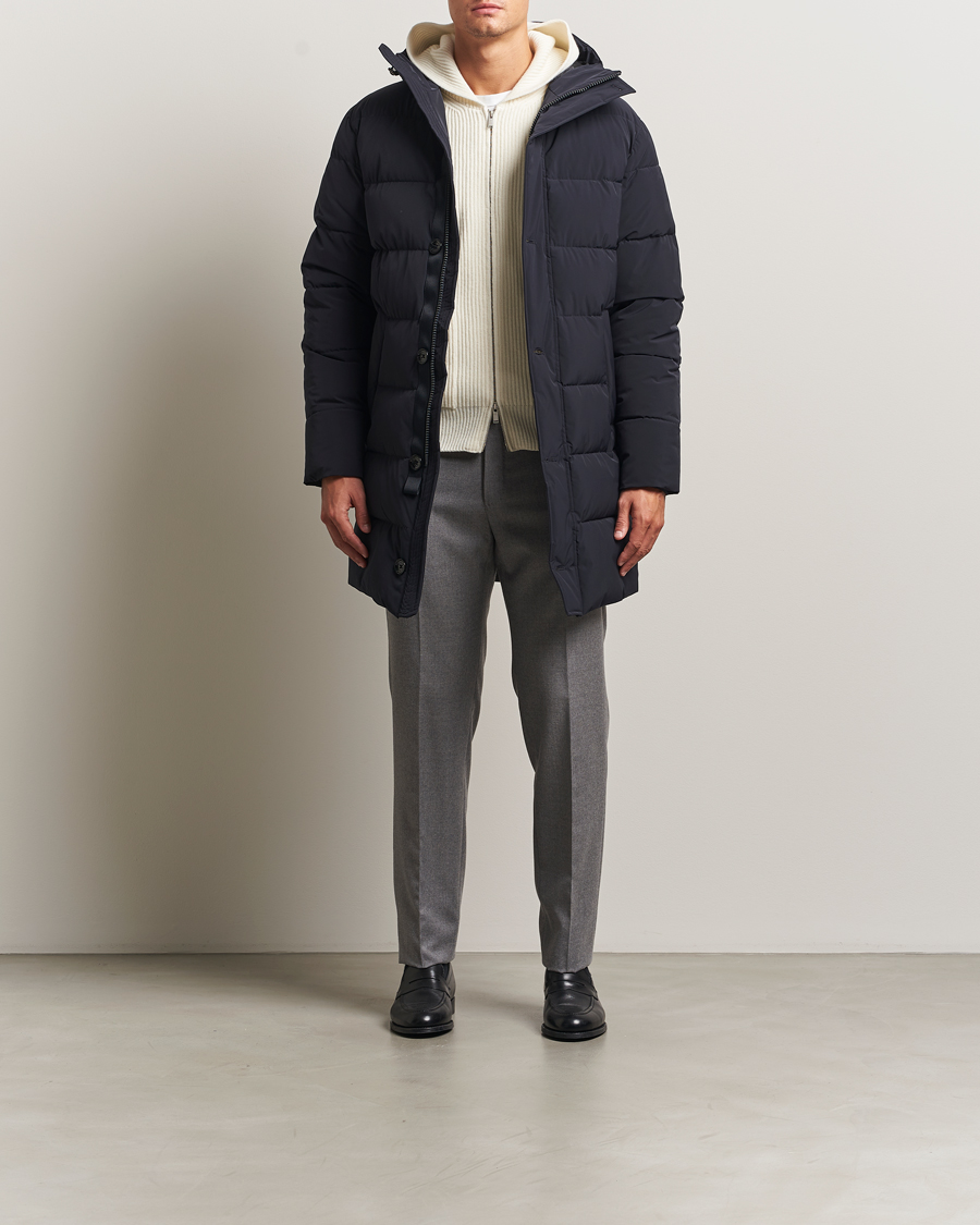 Herren | Jacken | Oscar Jacobson | Padded Parka Navy