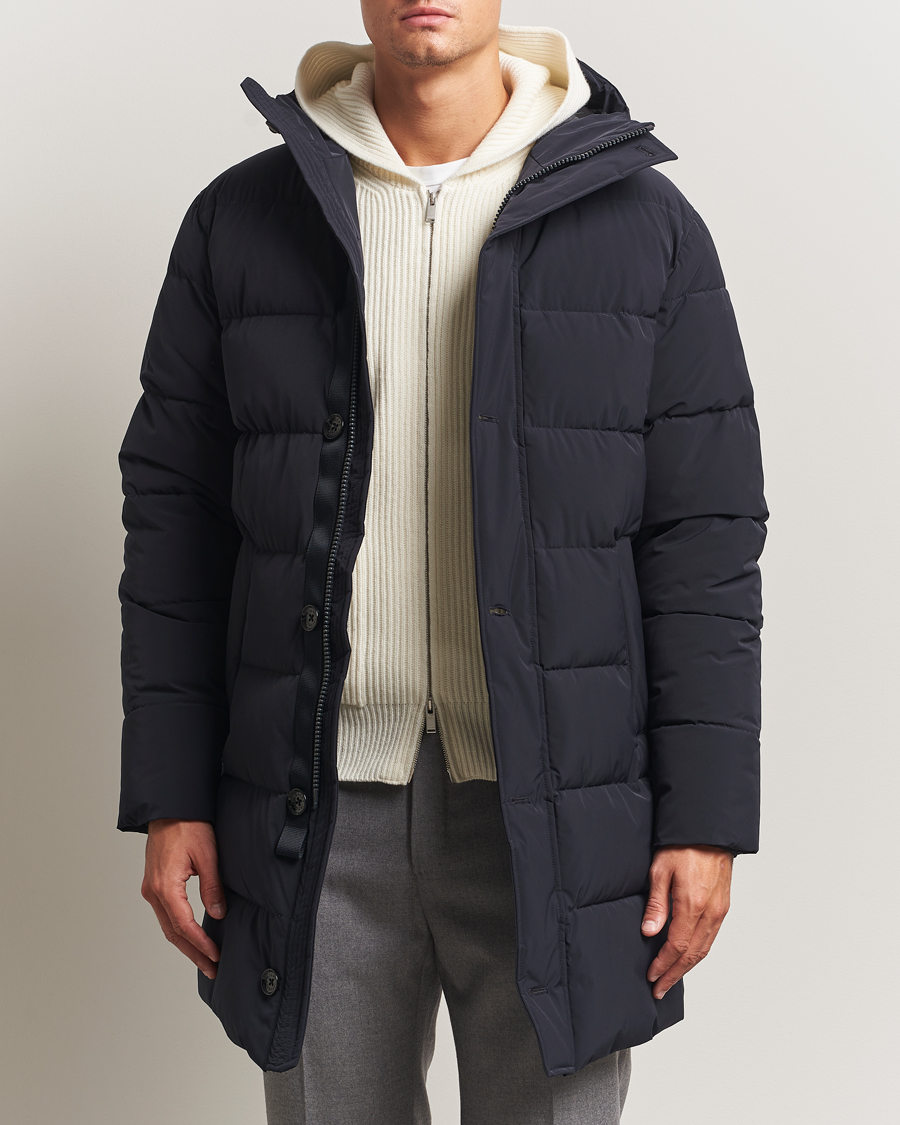 Herren | Jacken | Oscar Jacobson | Padded Parka Navy