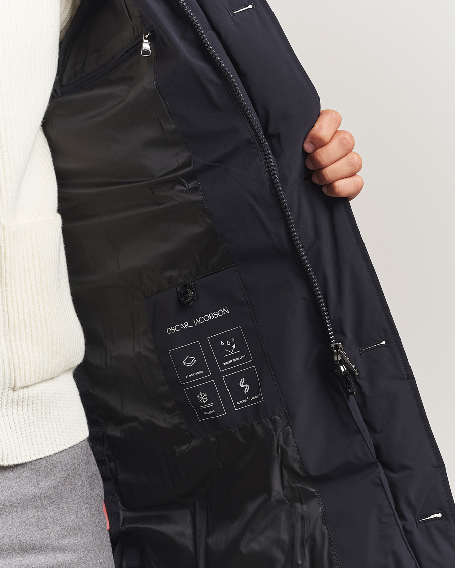 Herren | Jacken | Oscar Jacobson | Padded Parka Navy
