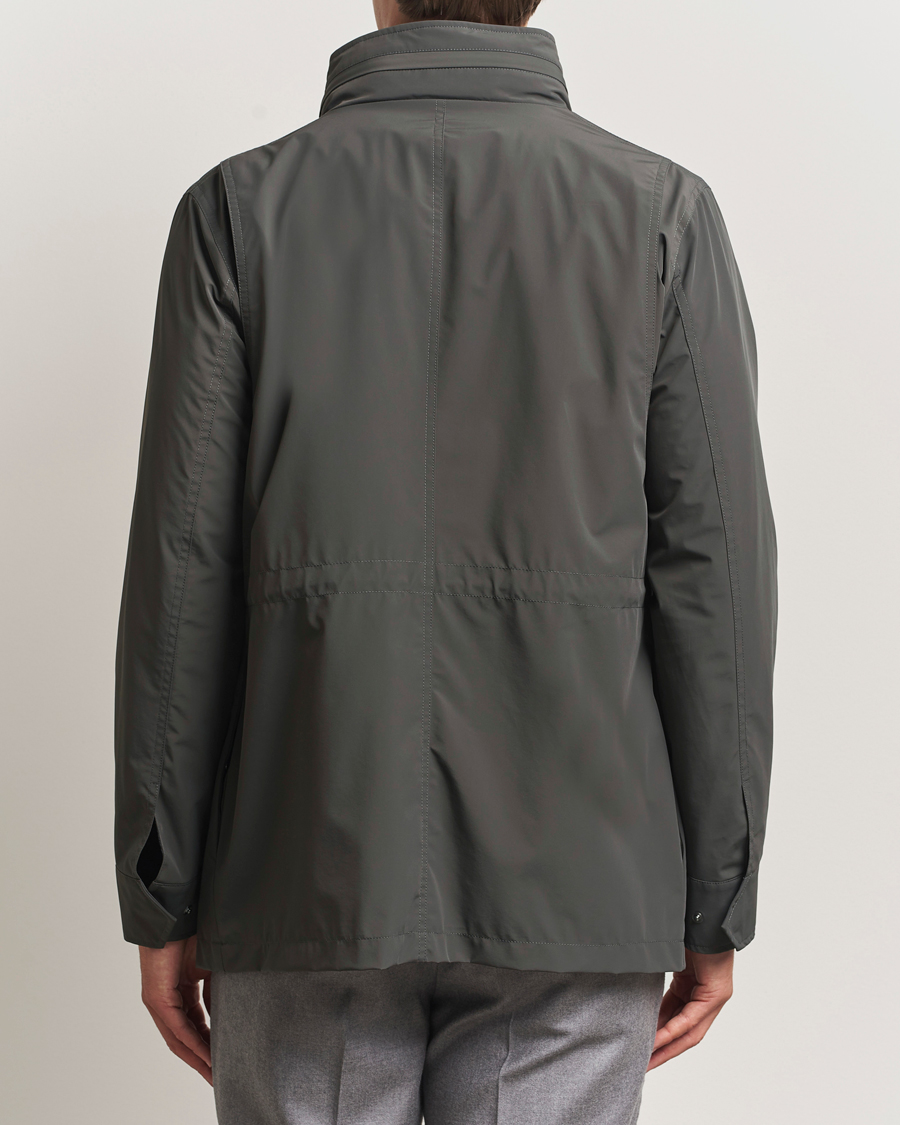 Herren | Jacken | Oscar Jacobson | M65 Nylon Field Jacket Olive