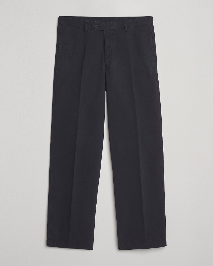 Herren | Hosen | Oscar Jacobson | Tanker Cotton Trousers Navy