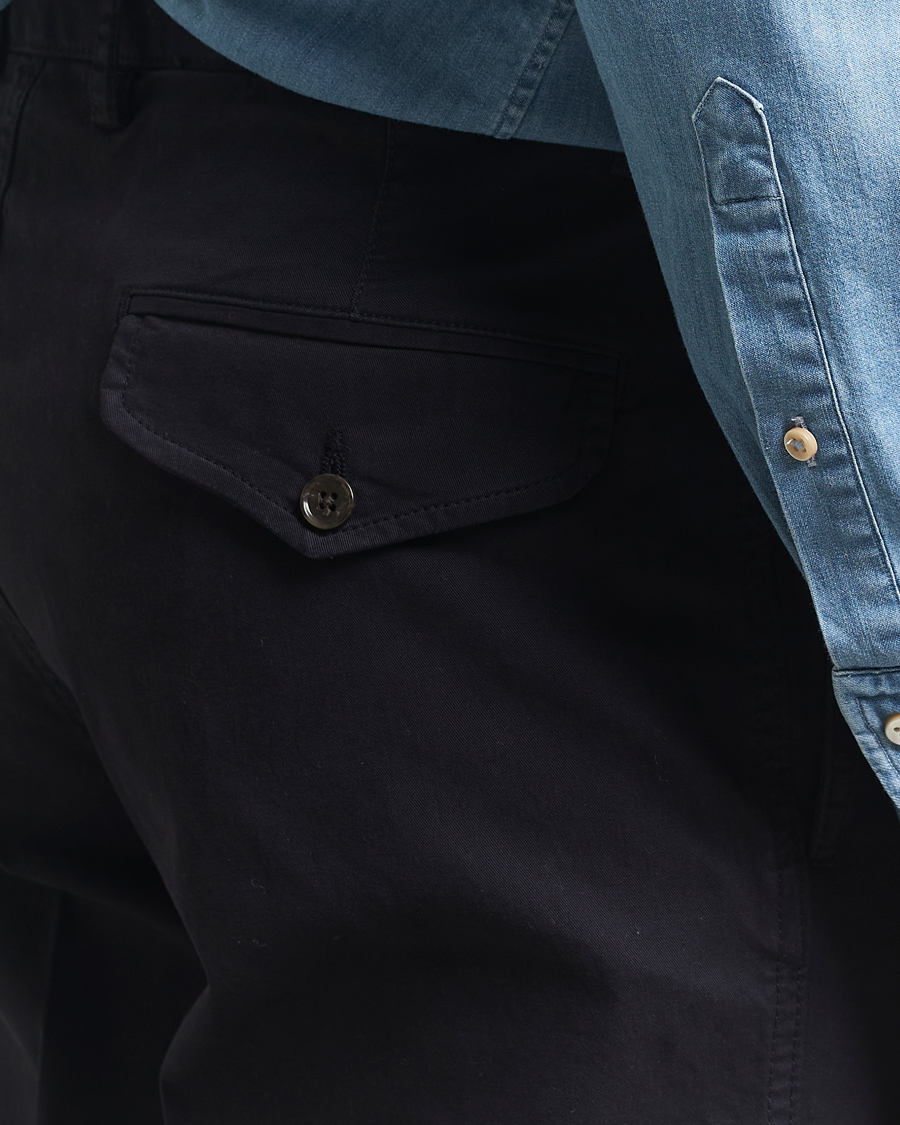 Herren | Hosen | Oscar Jacobson | Tanker Cotton Trousers Navy