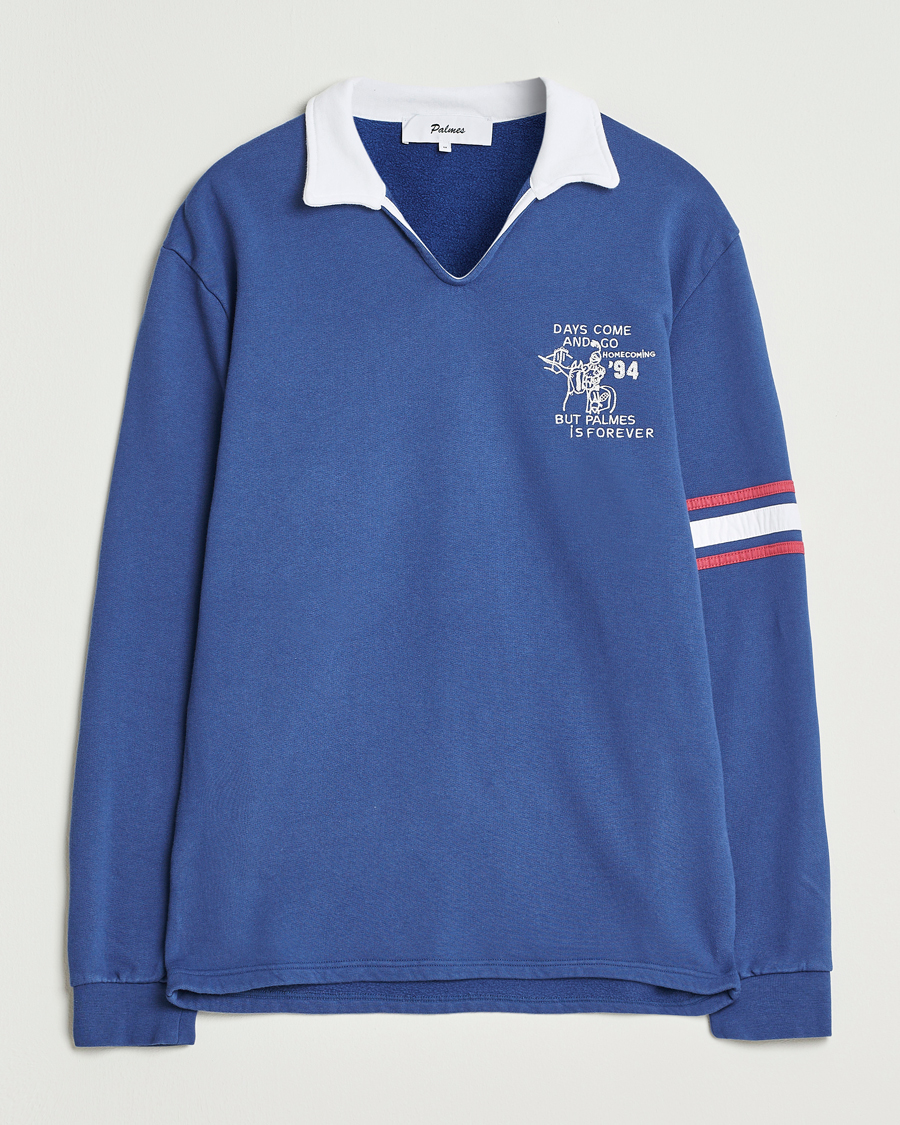 Herren | Pullover | Palmes | Forever Open Rugby Shirt Dark Blue