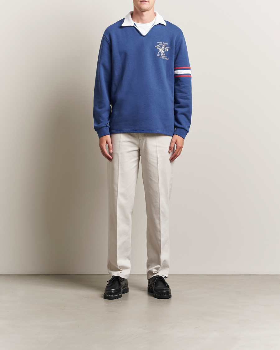 Herren | Pullover | Palmes | Forever Open Rugby Shirt Dark Blue