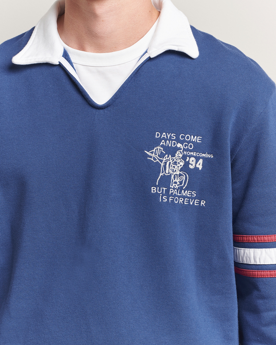 Herren | Pullover | Palmes | Forever Open Rugby Shirt Dark Blue