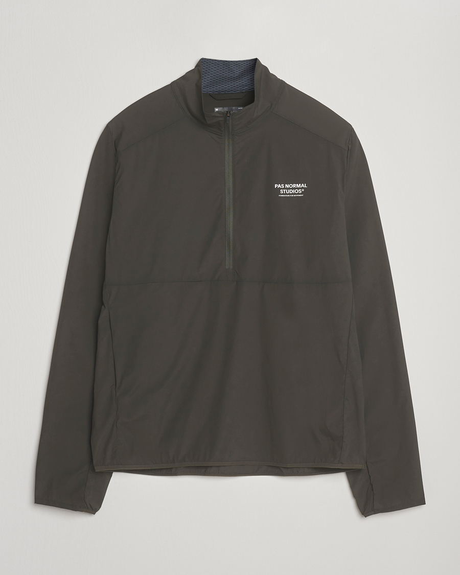 Herren | Jacken | Pas Normal Studios | Balance Half Zip Jacket Dark Olive