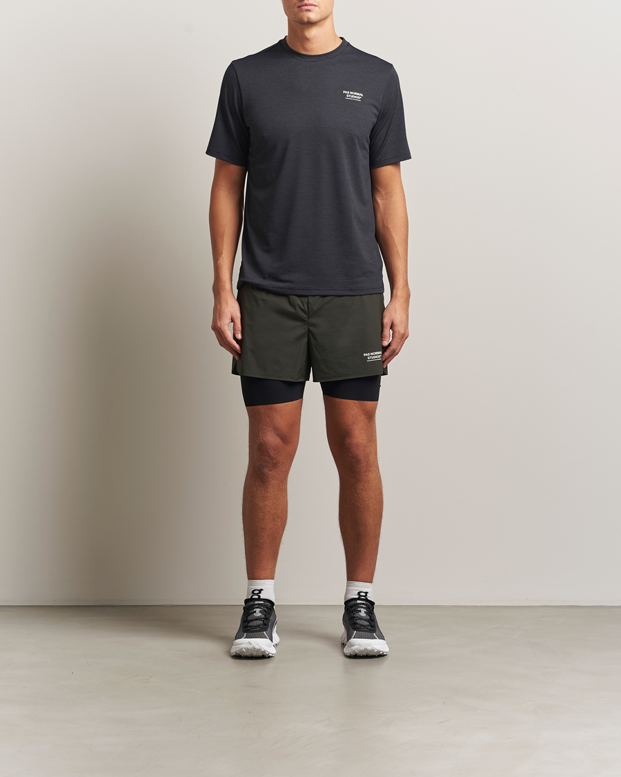 Herren | Shorts | Pas Normal Studios | Balance 2-in-1 Shorts Dark Olive