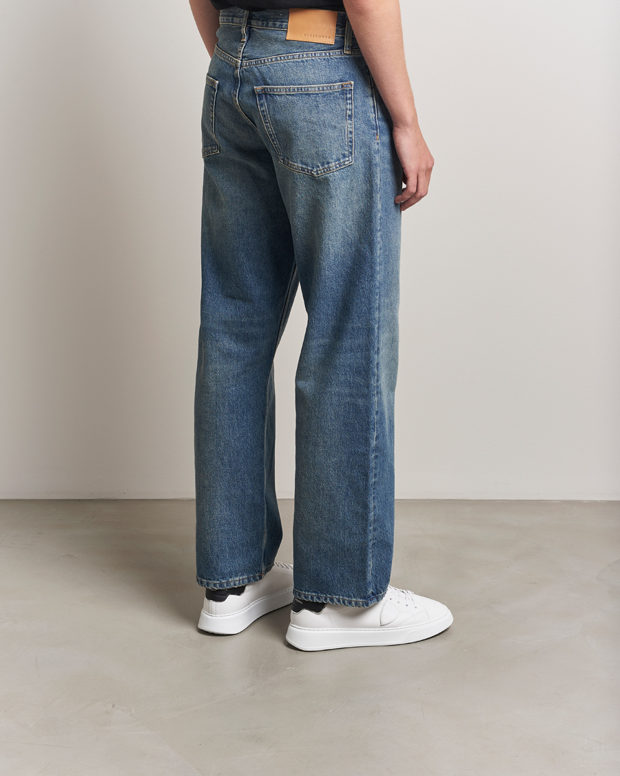 Herren | Philippe Model Temple Low Top Leather Sneakers White/Black | Philippe Model | Temple Low Top Leather Sneakers White/Black