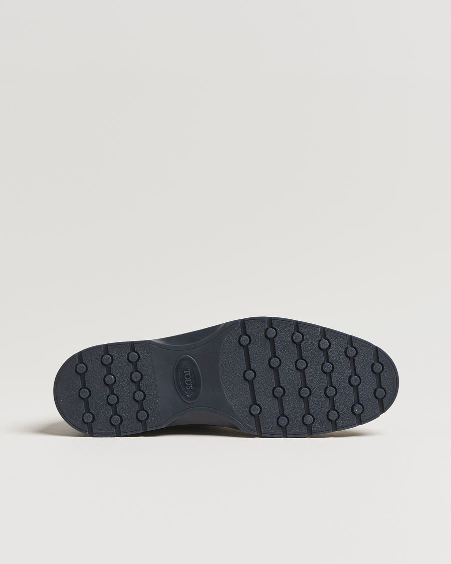 Herren | Boots | Tod's | Polacco Moc Desert Boots Navy Suede