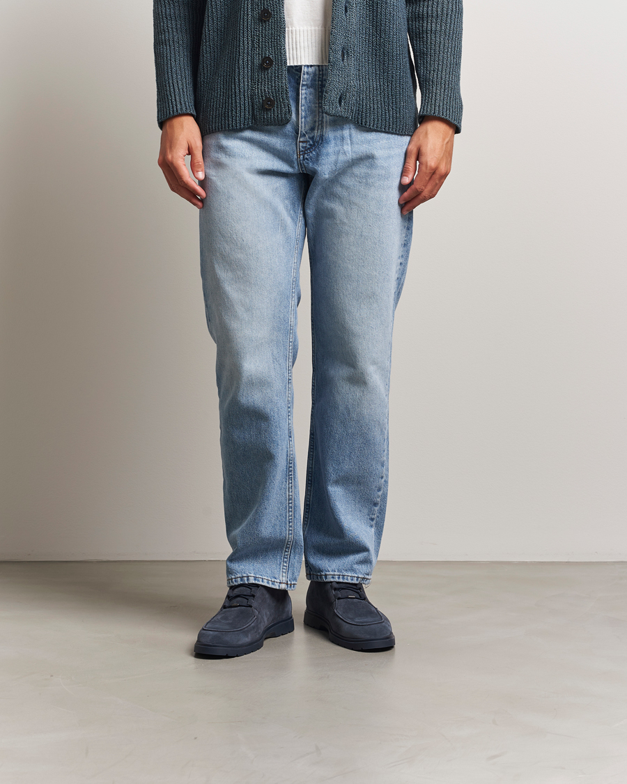 Herren | Boots | Tod's | Polacco Moc Desert Boots Navy Suede