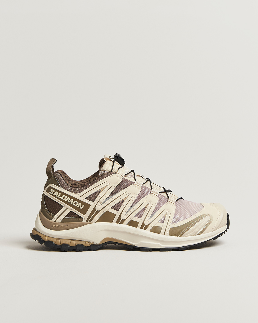Herren | Trail Sneaker | Salomon | XA Pro 3D Sneakers Stone Gray/Almond Milk