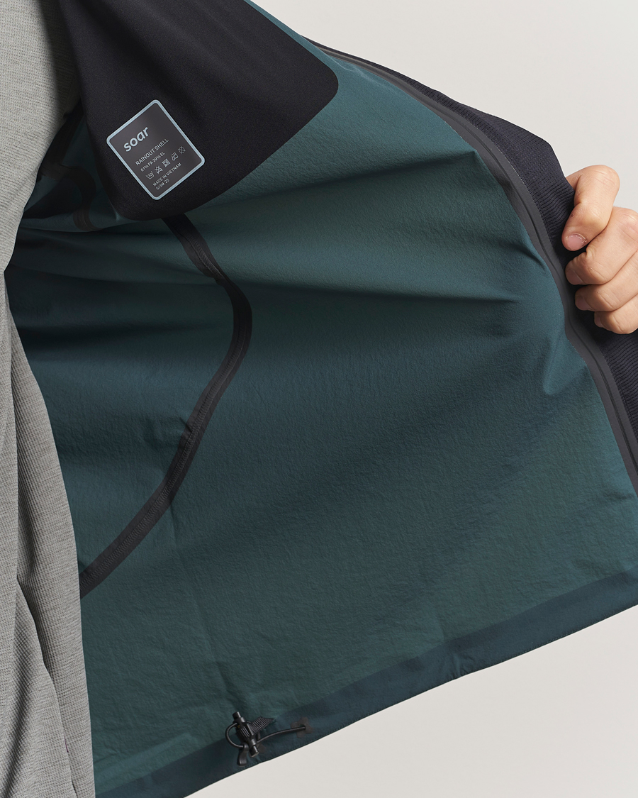 Herren | Jacken | SOAR Running | Rainout Shell Green Gables