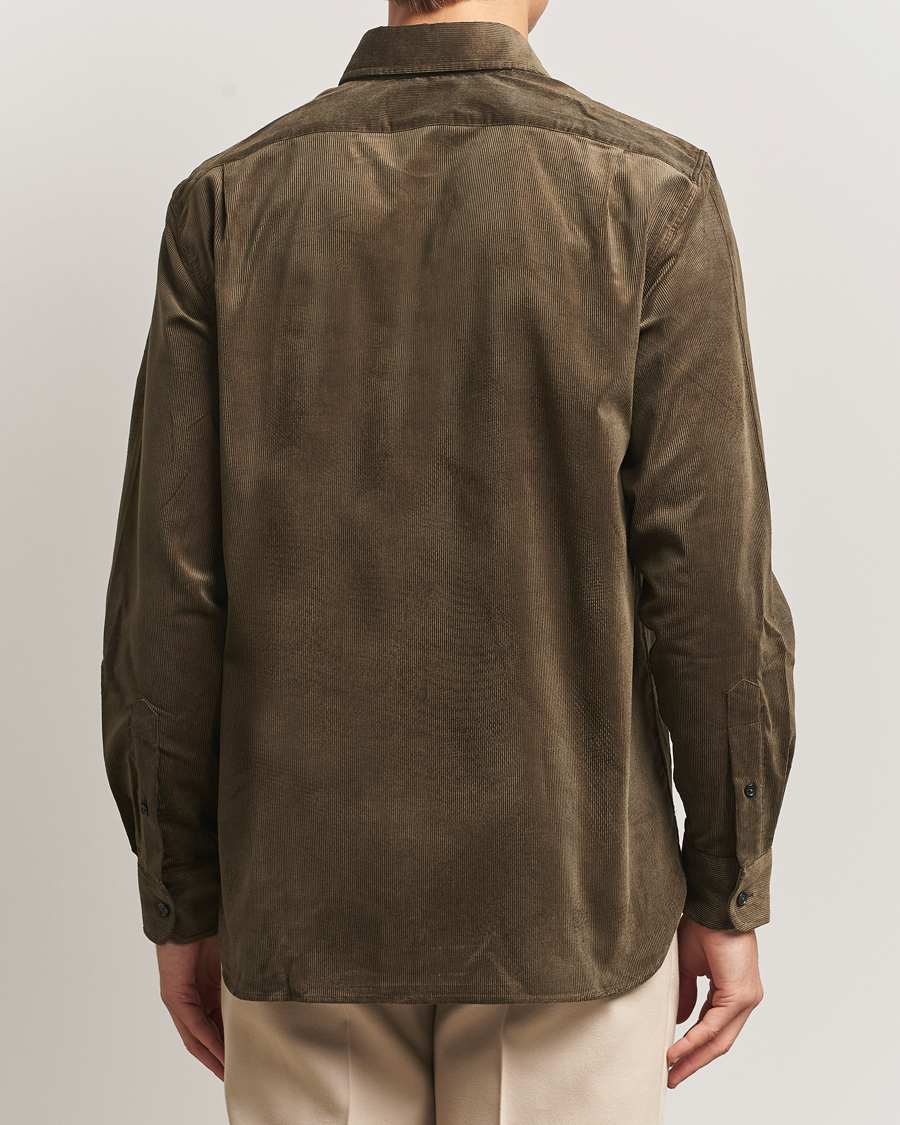 Herren | Hemden | Ralph Lauren Purple Label | Corduroy Overshirt Loden