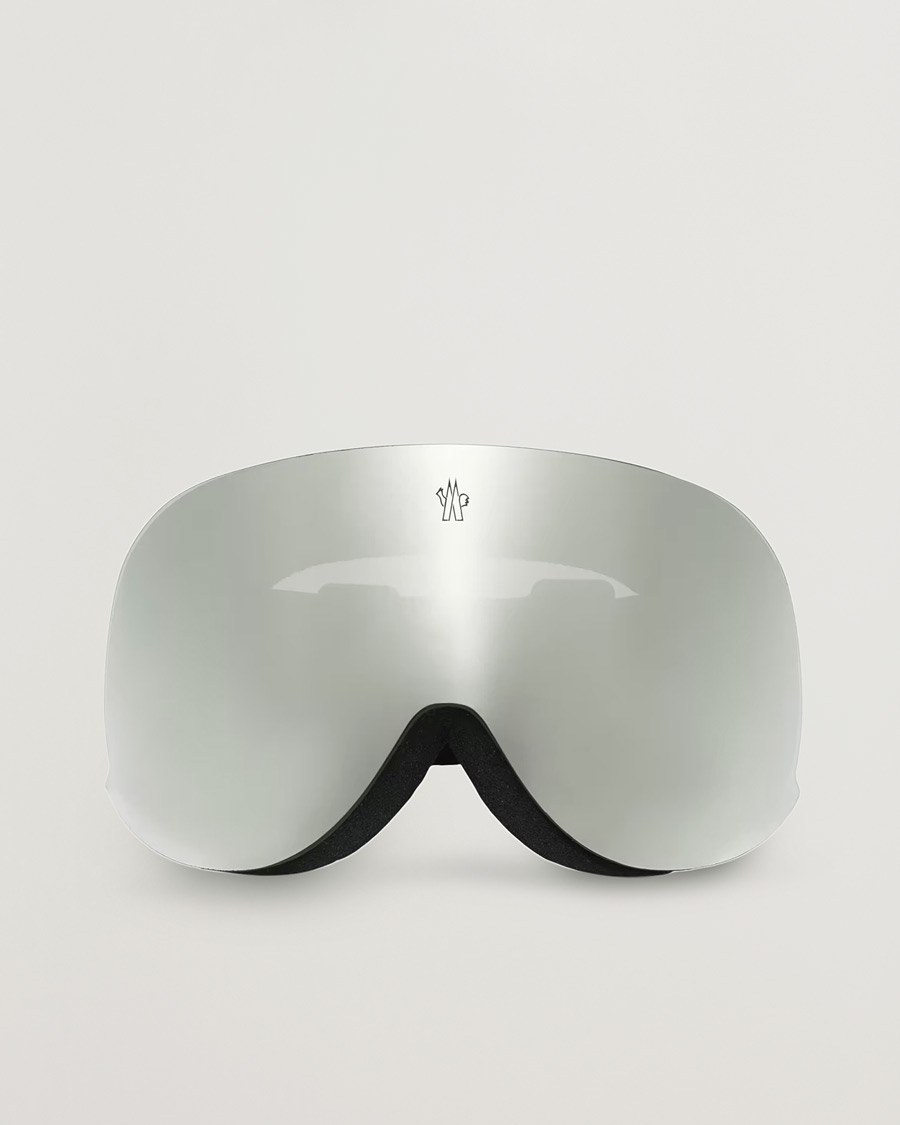 Herren | Neu im Onlineshop | Moncler Lunettes | 0ME8017 Ski Goggles Black/Silver