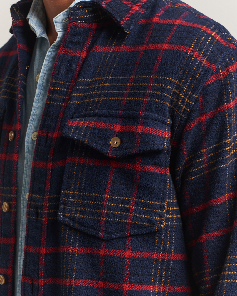 Herren | Hemden | Pendleton | Big Pocket Shirt Blue Check
