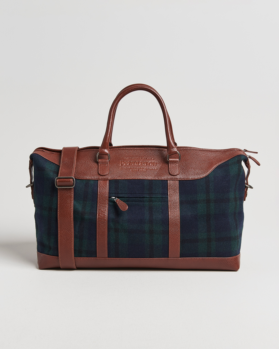 Herren | Pendleton Wool Weekend Bag Blackwatch Tartan | Pendleton | Wool Weekend Bag Blackwatch Tartan