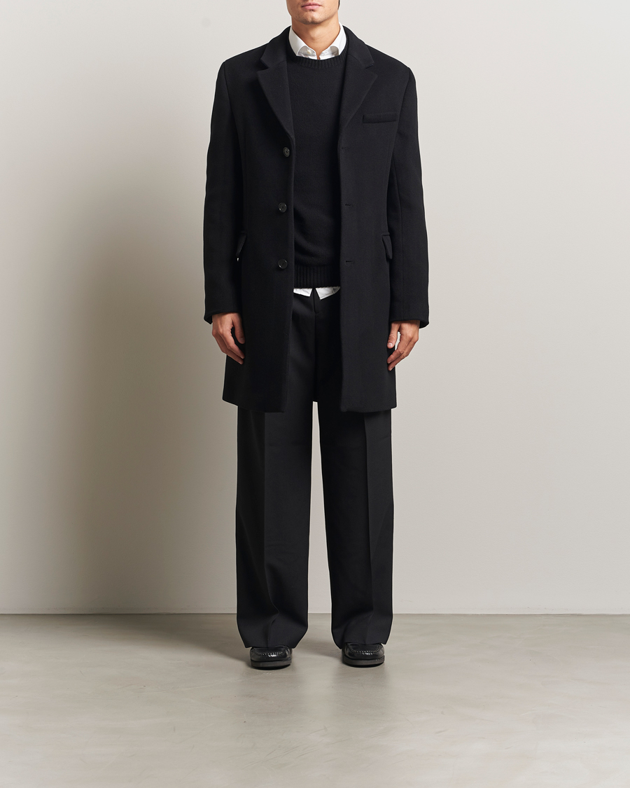 Herren | Jacken | Filippa K | William Wool Coat Black