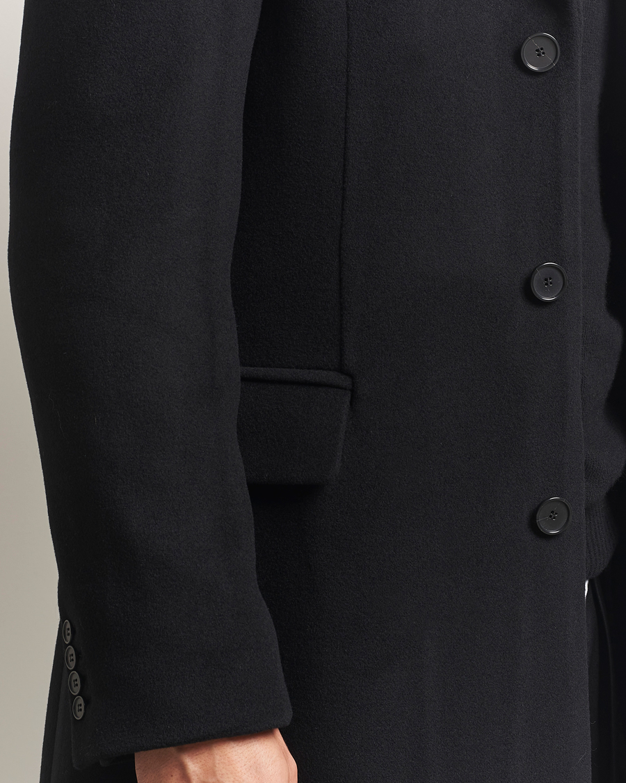 Herren | Jacken | Filippa K | William Wool Coat Black