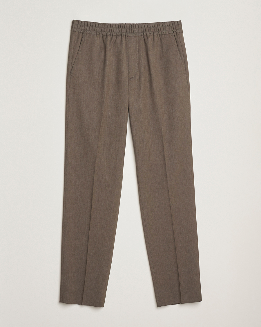 Herren | Hosen | Filippa K | Theo Relaxed Wool Trousers Driftwood