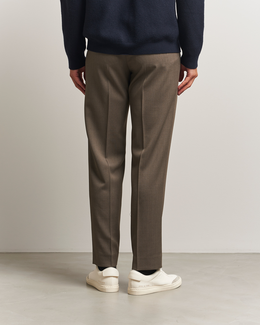 Herren | Hosen | Filippa K | Theo Relaxed Wool Trousers Driftwood