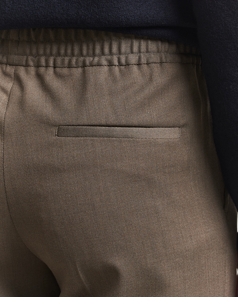 Herren | Hosen | Filippa K | Theo Relaxed Wool Trousers Driftwood