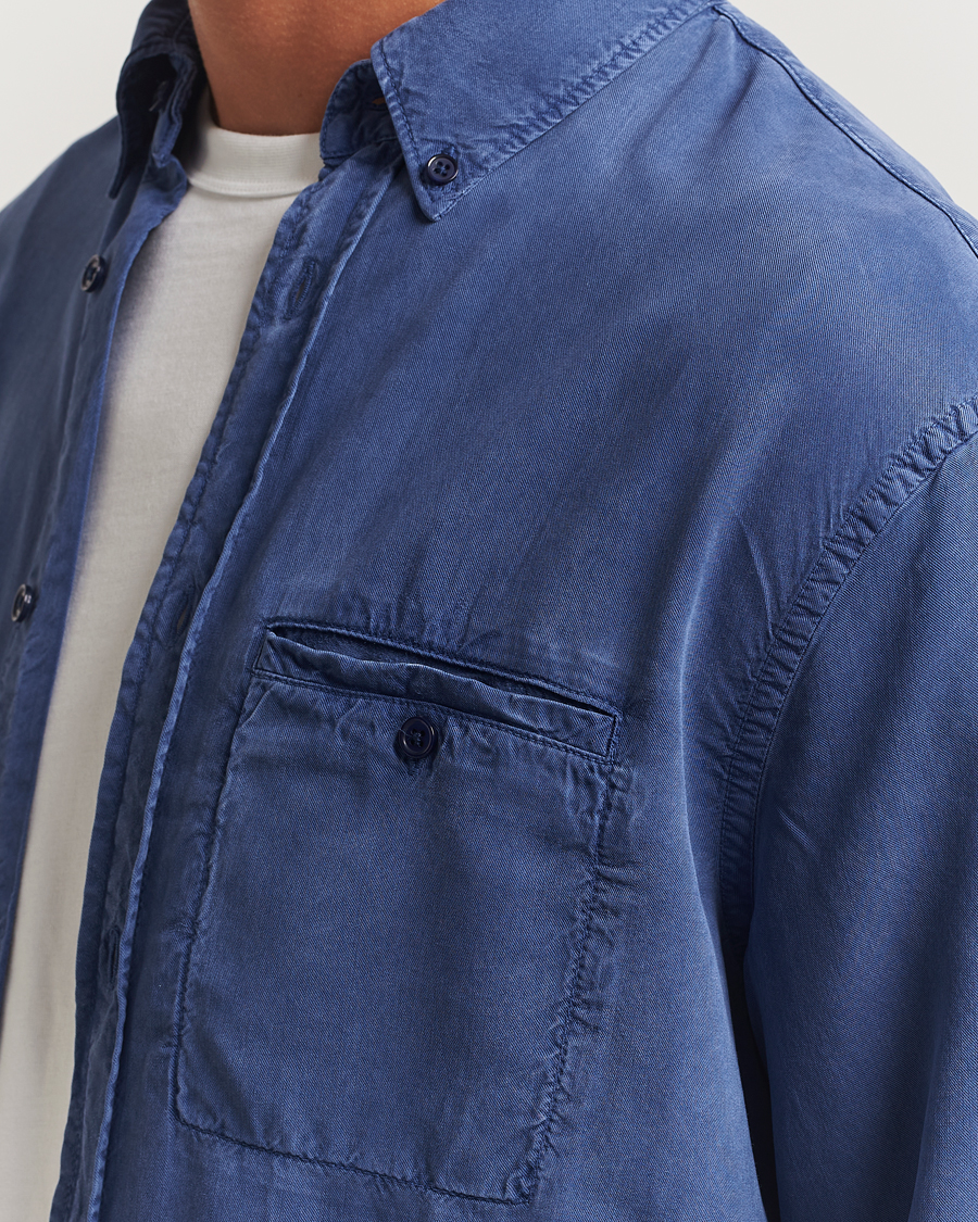 Herren | Hemden | Filippa K | Zachary Lyocell Shirt Royal Navy