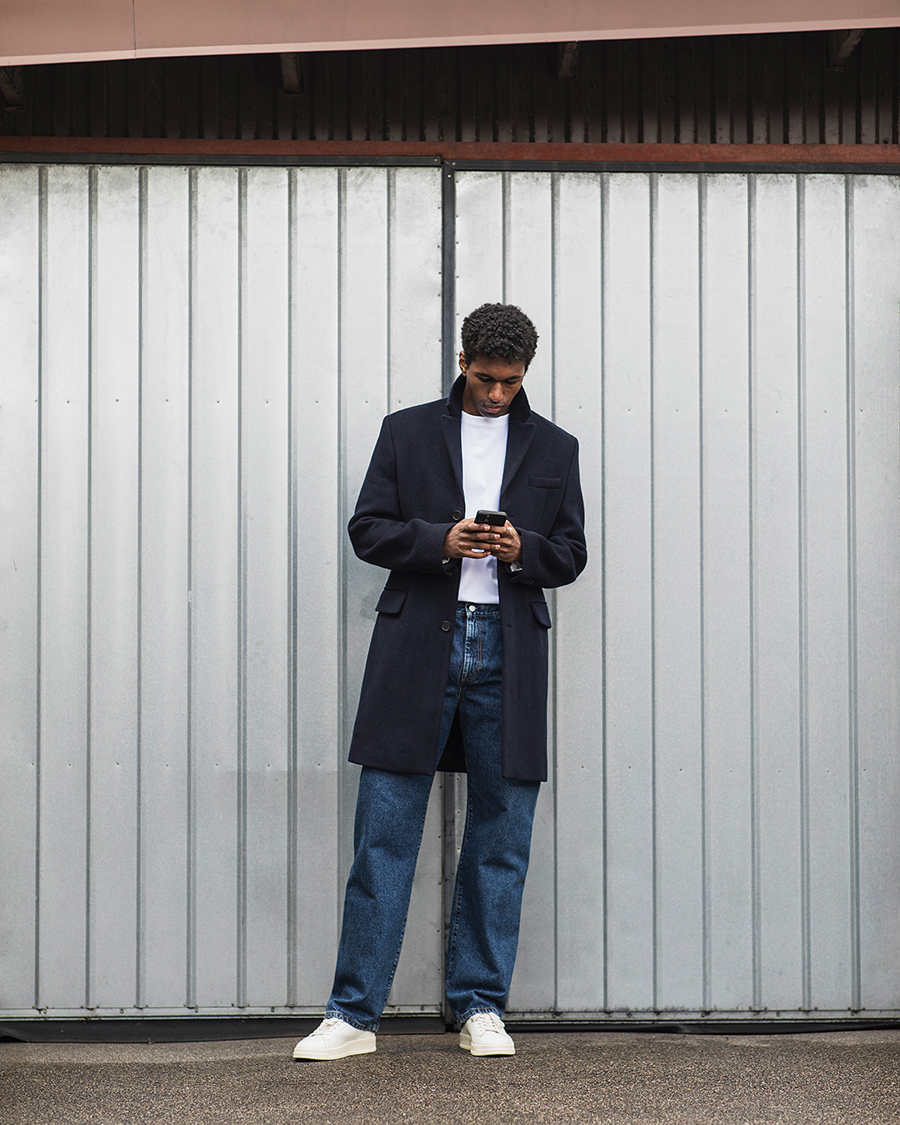 Herren | T-Shirts | Filippa K | Heavy Cotton Crew Neck T-Shirt White