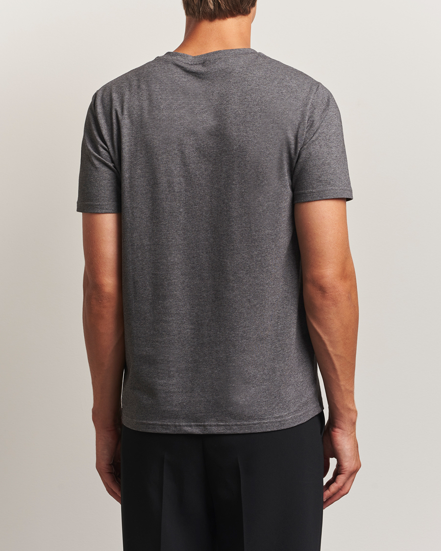 Herren | T-Shirts | Filippa K | Soft Lycra T-Shirt Anthracite Melange