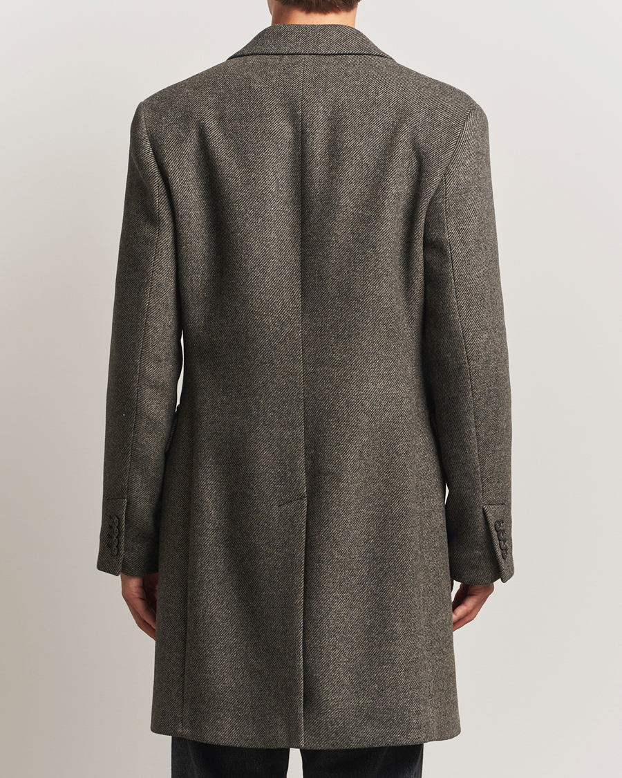 Herren | Jacken | Filippa K | William Wool Textured Coat Driftwood
