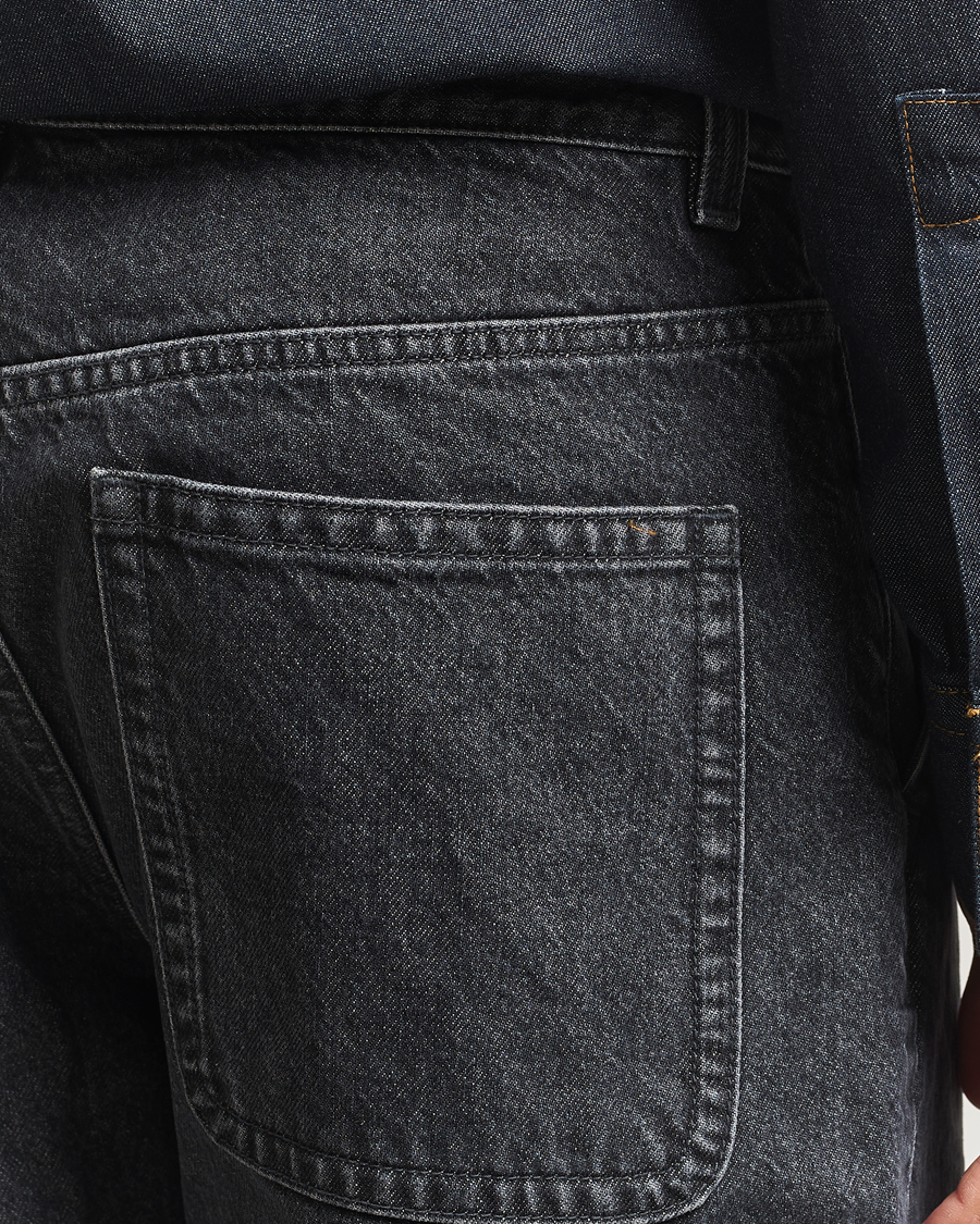 Herren | Hemden | Filippa K | Loose Fit Workwear Jeans Washed Black